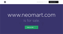 Desktop Screenshot of neomart.com